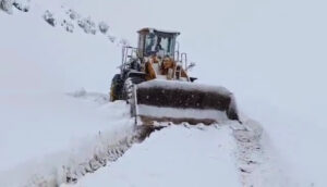 بارش برف در چهارمحال و بختیاری