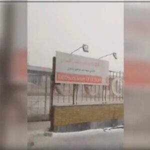 بارش برف در محور بروجرد به اراک