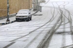 مه گرفتگی شدید در محورهای مواصلاتی سفیدپوش شهرستان خمین