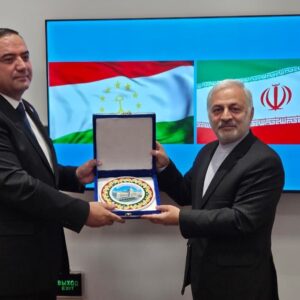 دیدار معاون مجلس وزارت خارجه با معاون رئیس مجلس تاجیکستان