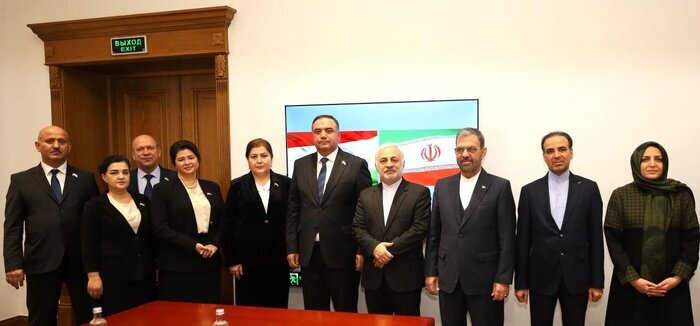 دیدار معاون مجلس وزارت خارجه با معاون رئیس مجلس تاجیکستان