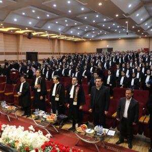 تحلیف ۲۱۹ کارآموز وکالت در اردبیل همزمان با ایام ولادت حضرت فاطمه زهرا