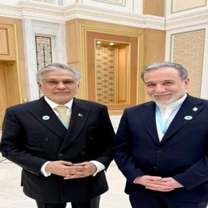 دیدار و گفتگوی وزرای خارجه ایران و پاکستان