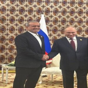 پوتین و پزشکیان دیدار کردند