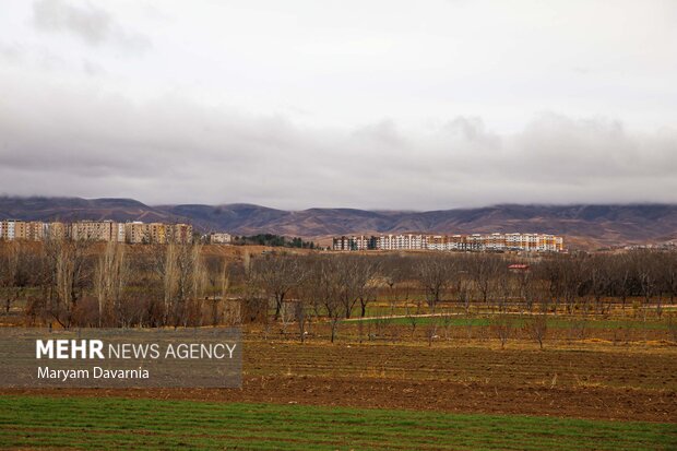 اولین باران پاییزی در بجنورد