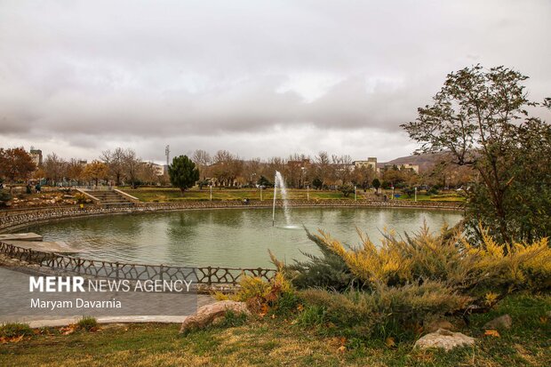 اولین باران پاییزی در بجنورد