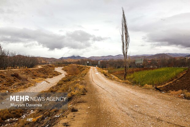 اولین باران پاییزی در بجنورد