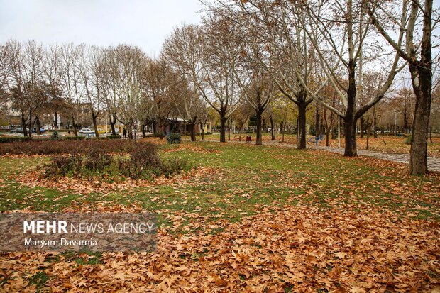 اولین باران پاییزی در بجنورد