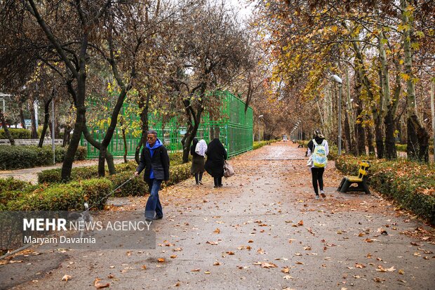 اولین باران پاییزی در بجنورد
