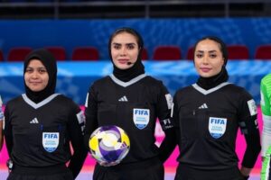 سوت ۲ داور زن ایران در حساس‌ترین بازی فوتسال در آسیا