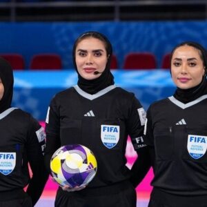 سوت ۲ داور زن ایران در حساس‌ترین بازی فوتسال در آسیا