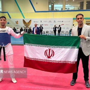 صید اولین طلای پاراتکواندو توسط امیرحسین علیزاده