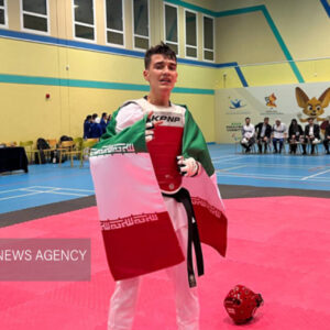 ابوالفضل ایمانی در پاراتکواندو طلایی شد