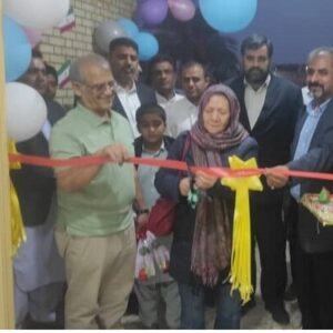 لک‌زایی: مدرسه ۶ کلاسه کلینیک اعظم‌خانی ایرانشهر بازسازی شد