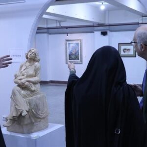 نمایشگاه تجسمی «در قاب بهشت» افتتاح شد