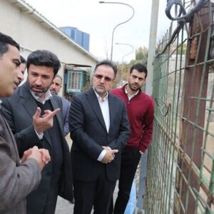 بازدید معاون شهرسازی و معماری شهرداری تهران از پروژه «پارکینگ فرهنگ»