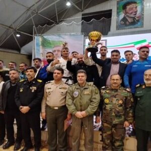 قهرمانی تیم جودوی فراجا در مسابقات نیروهای مسلح