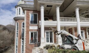 وضعیت ابر ویلای معروف بعد از اجرای حکم تخریب بخش غیرمجاز