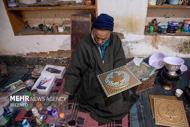 پاپیه ماشه در کشمیر ھند