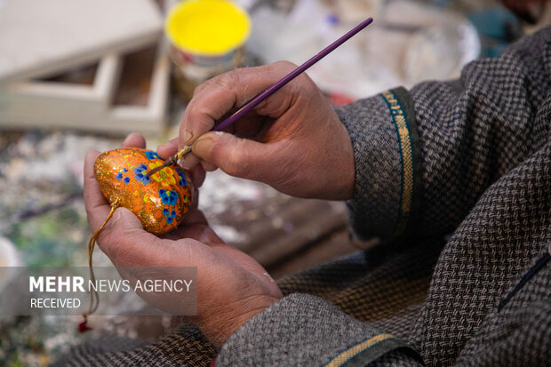 پاپیه ماشه در کشمیر ھند