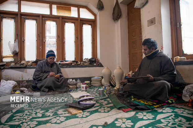 پاپیه ماشه در کشمیر ھند