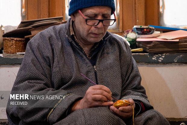 پاپیه ماشه در کشمیر ھند