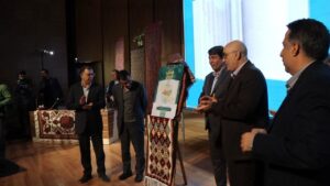 پوستر نوزدهمین نمایشگاه بین‌المللی کتاب کرمان رونمایی شد