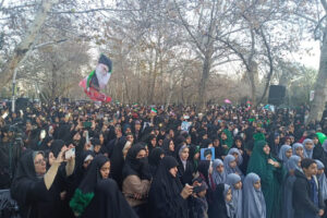 اجتماع با شکوه حجاب فاطمی در مشهد