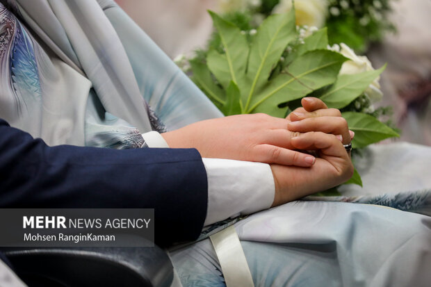 مراسم ازدواج ۹۰۰ زوج از فرزندان بازنشستگان نیروهای مسلح