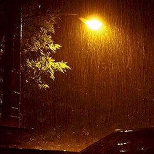 وضعیت بارندگی و آبگرفتگی در بلوار ساحلی بندرعباس