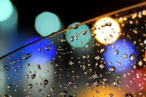 بارش باران پاییزی در رودان