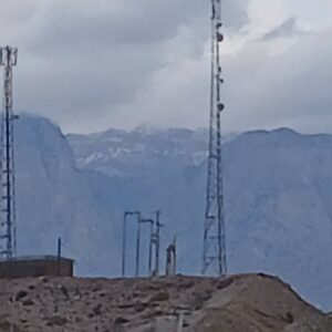 بارش برف در ارتفاعات روستای درگز سیاهو