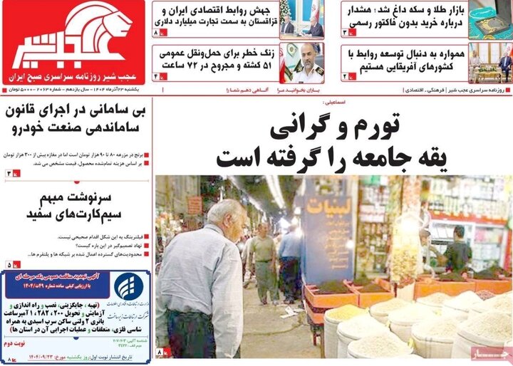 روزنامه های آذربایجان‌شرقی