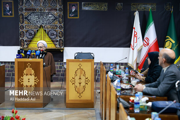 نشست خبری پنجمین کنگره بین المللی فعالان فرهنگی اربعین