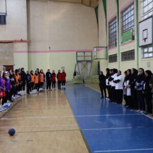 برگزاری اردوی انتخابی تیم ملی هندبال دختران دانش آموز کشور در شیراز