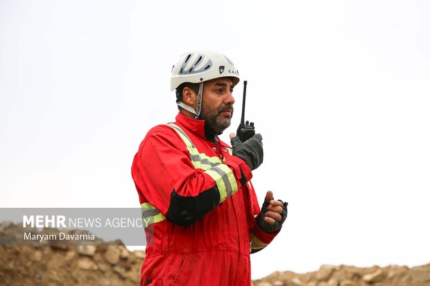 مانور زلزله ۶.۸ ریشتری و سیل در روستای باغچق بجنورد