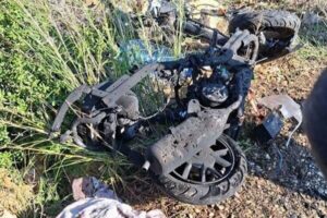 یک شهید در حمله پهپاد اسرائیلی به یک موتور سیکلت در جنوب لبنان