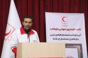 داوطلبان هلال‌احمر ستون اصلی مدیریت بحران در کرمانشاه هستند