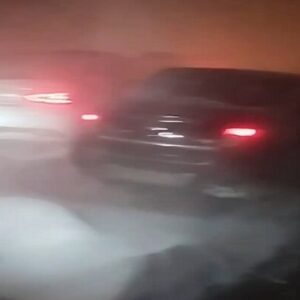 برف و کولاک شدید در  ساراتوف روسیه+فیلم