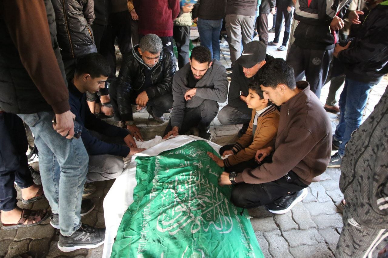 حماس ترور فرمانده ارشد قسام را تایید کرد؛ مراسم تشییع رائد سعد+ تصاویر