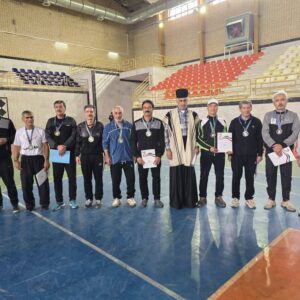 محمدرضا برادران در جمع ۱۴ سالمند برتر مسابقات کشوری قرار گرفت