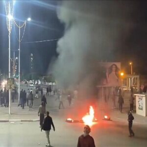 تداوم اعتراض ها در تونس