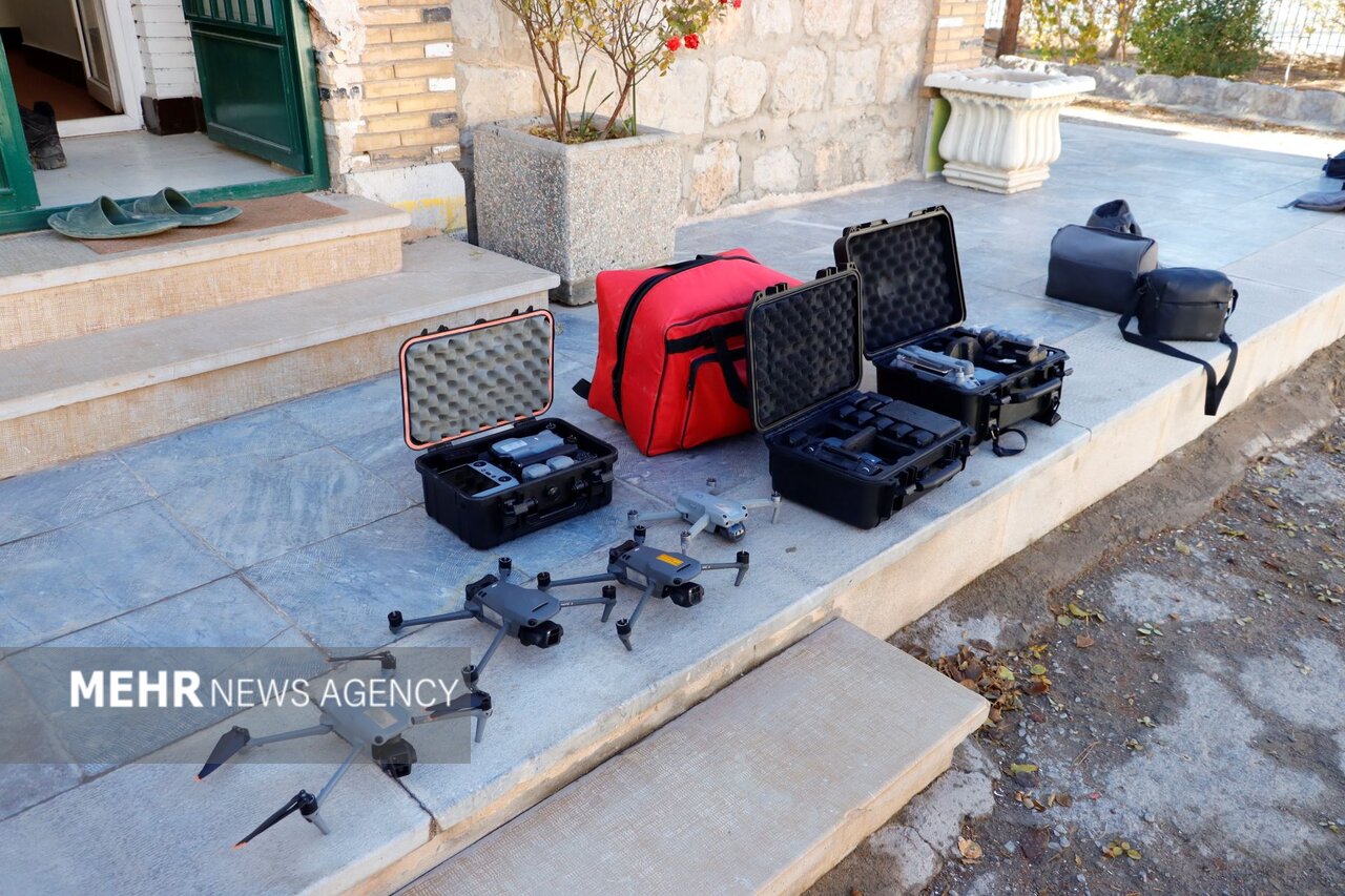 اصفهان سرشماری حیات وحش را با پهپاد در کلاهقاضی اجرا کرد