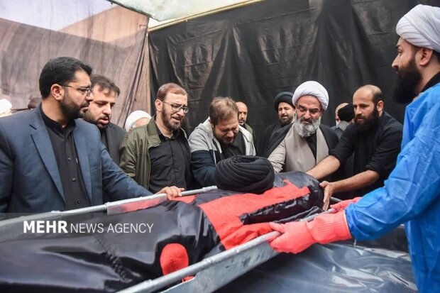 وداع استان سمنان با آیت الله شاهچراغی