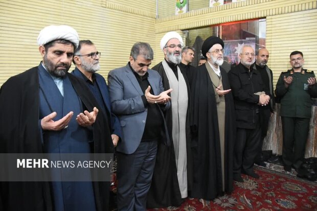 وداع استان سمنان با آیت الله شاهچراغی