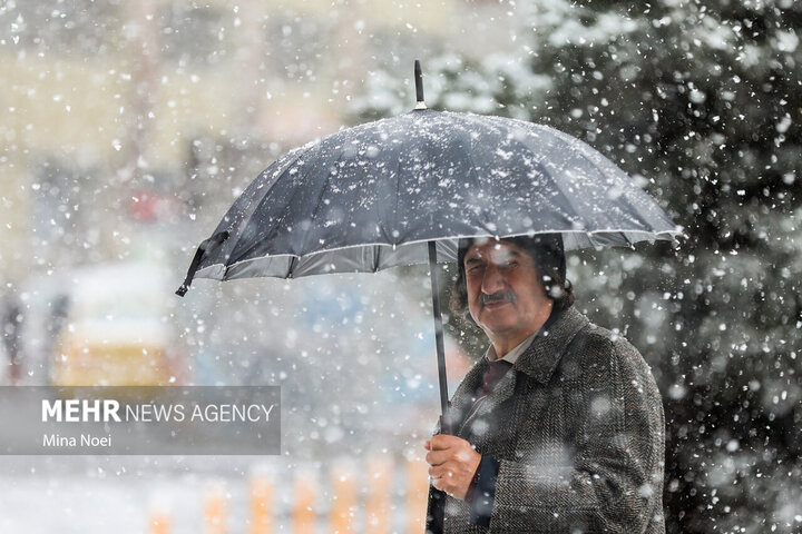 بارش باران و برف از اواخر امشب در استان کرمان آغاز می شود