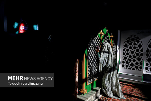 غبارروبی امامزاده زبیده خاتون همدان