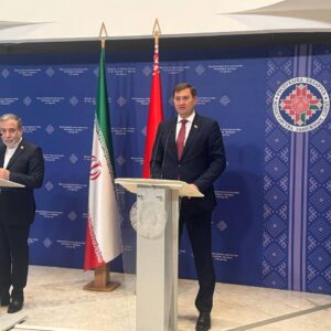 ایران و بلاروس در حوزه تحریم‌ها از یکدیگر حمایت می‌کنند