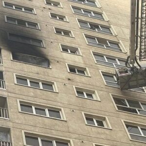 آتش‌سوزی در برج مسکونی دهکده المپیک مهار شد