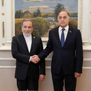 دیدار عراقچی با دبیر شورای امنیت بلاروس